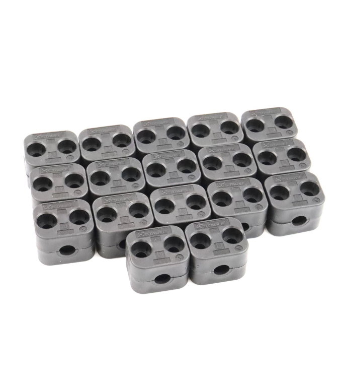 Stauff Schellenkörper 110a PP black9005 1130005149 (17Stk.) NOV