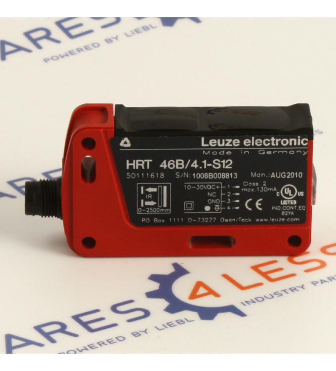 Leuze Reflexionslichttaster HRT 46B/4.1-S12 Art.Nr. 50111618 GEB