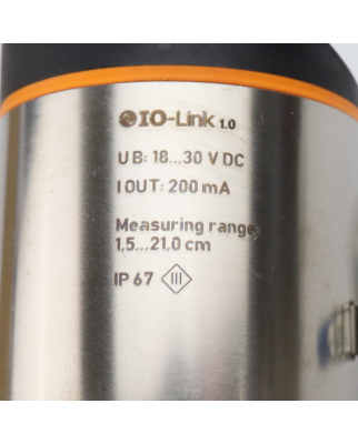 ifm Füllstandsensor LX0008 LK0264B-B-00KVPKG/US OVP
