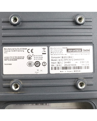 Advantech DLOG Fahrzeugterminal MTC 6/12 GEB