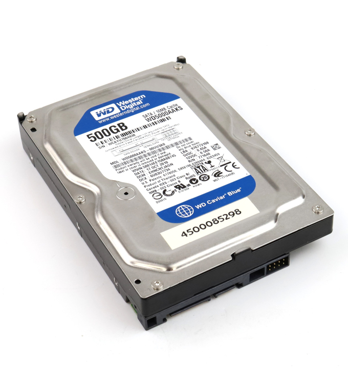 WESTERN DIGITAL SATA / 16MB Cache 500 GB WD5000AAKS GEB