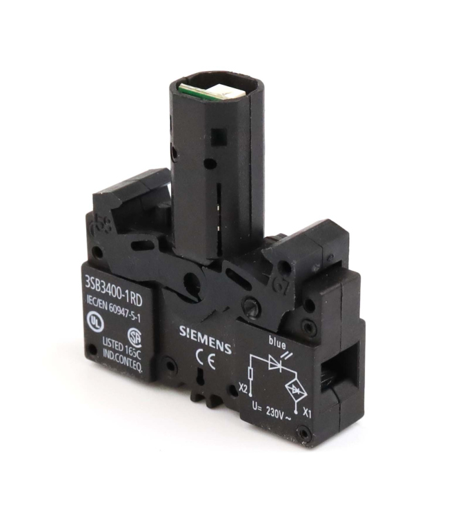 Siemens LED Lampenfassung 3SB3400-1RD NOV