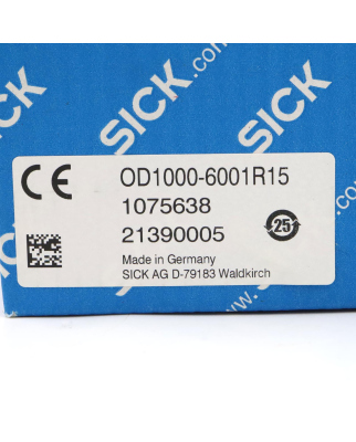 SICK Distanzsensor OD1000-6001R15 1075638 OVP