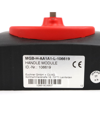 Euchner Griffmodul MGB-H-AA1A1-L-106619 106619 NOV