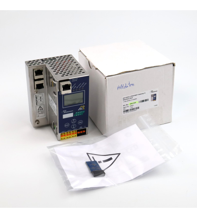 Bihl+Wiedemann ASi-5/ASi-3 PROFINET Gateway BWU3848 OVP