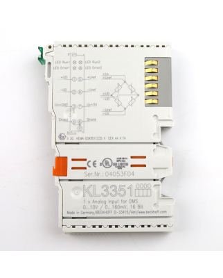 Beckhoff 1-Kanal-Analog-Eingangsklemme KL3351 GEB
