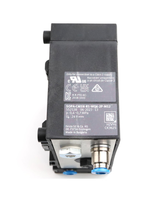 Festo Luftspaltsensor SOPA-CM1H-R1-WQ6-2P-M12 552138 OVP