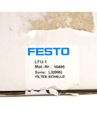 Festo Filter-Schalldämpfer LFU-1 10495 OVP