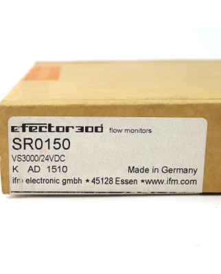 ifm Auswerteeinheit SR0150 VS3000/24VDC OVP