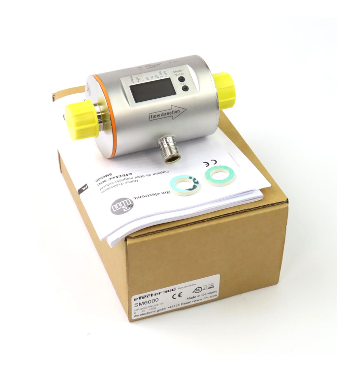 ifm Durchflusssensor SM6000 SMR12GGXFRKG/US-100 OVP