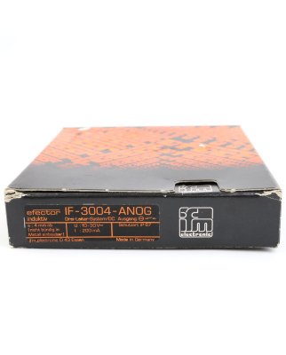 ifm efector induktiver Sensor IF-3004-ANOG OVP