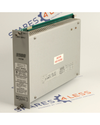Alimentatore Bently Nevada 3300/10-01-02-01 &ndash; 28VDC, 120VAC, 5A &ndash; Usato Ma Funzionante
