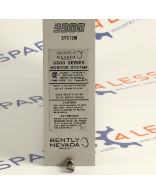 Bently Nevada 3300/11 01-02-01 Power Supply GEB