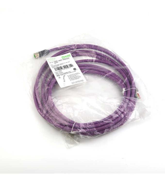 MURR ELEKTRONIK Verbindungskabel M12 Bu. freies Ltg-ende 7000-14061-8400500 OVP