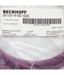 Beckhoff PROFIBUS-Leitung ZK1031-6100-1020 2m OVP