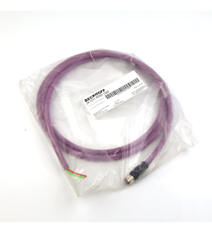 Beckhoff PROFIBUS-Leitung ZK1031-6200-1020 2m OVP