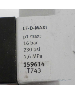Festo Pneumatik Filter LF-D-MAXI 159614 GEB