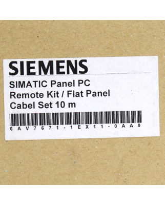 Simatic Panel PC Remote-Kit 6AV7671-1EX11-0AA0 OVP