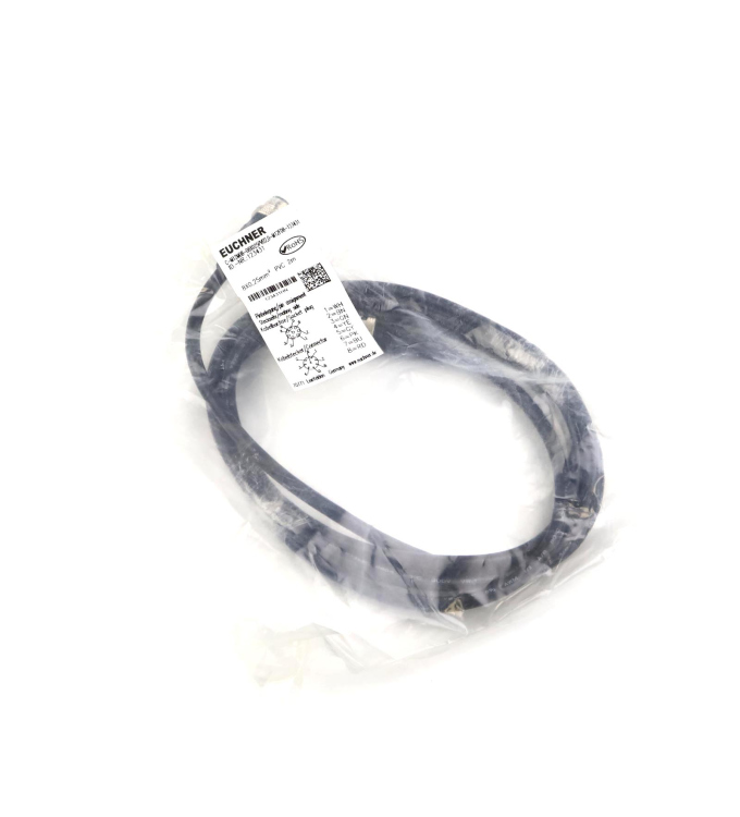 Euchner Anschlussleitung C-M12M08-08X025PV02,0-M12F08-123431 123431 OVP
