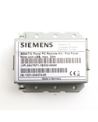 Simatic Panel PC Remote-Kit 6AV7671-1EX02-0AA0 OVP