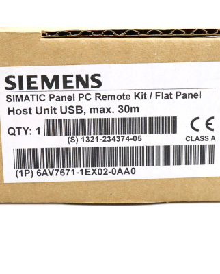 Simatic Panel PC Remote-Kit 6AV7671-1EX02-0AA0 OVP