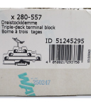 WAGO Dreistockklemme 280-557 (26Stk.) OVP