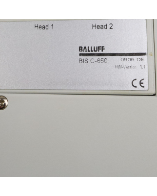 Balluff RFID LF Auswerteeinheit BIS0099 BIS C-6002-019-650-03-KL2 GEB
