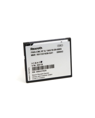 Rexroth Firmware FWA-CML10*-IL*-04V19-D0-0003 R911321638 NOV