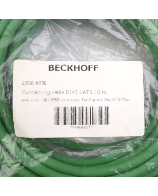 Beckhoff Anschlusskabel C9900-K588 10m OVP
