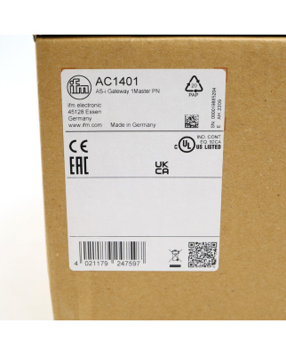 ifm AS-Interface Modul AC1401 AS-i Gateway 1Master PN OVP