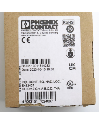 Phoenix Contact Stromschiene CAPAROC CR 20 1110989 (3Stk.) OVP