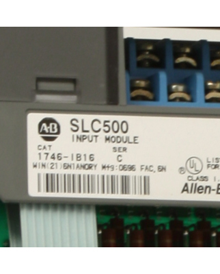 Allen Bradley SLC500 Input Modul 1746-IB16 Ser.C GEB
