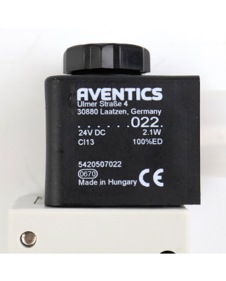 Aventics 5/4-Wegeventil 5727560920 24VDC NOV