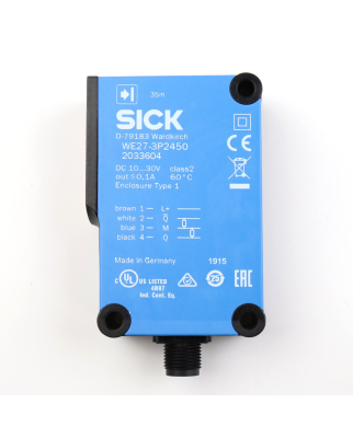 SICK Einweg-Lichtschranke WE27-3P2450 2033604 OVP