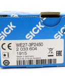 SICK Einweg-Lichtschranke WE27-3P2450 2033604 OVP