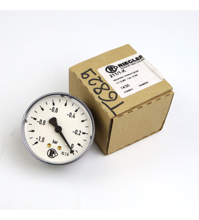 Riegler Manometer 211/1-K 101747  OVP