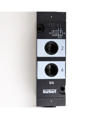 bürkert 5/2 Wege Pneumatikventil 0475 H 9,0 NBR 00123903 GEB