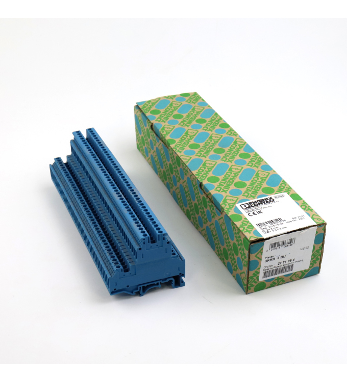 Phoenix Contact Doppelstockklemme UKKB 3 BU 2771094 (40Stk.) OVP