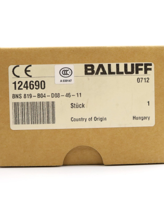 Balluff Reihenpositionsschalter BNS01UT BNS...