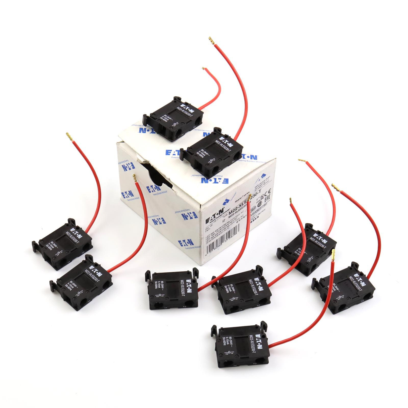 Eaton M22-XLED230-T 231080 - LED Test-/Vorschaltelement (9Stk ...