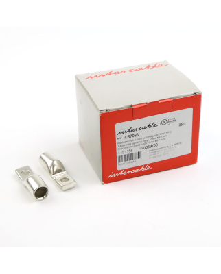 Intercable Rohrkabelschuh ICR708S 181156 (25Stk.) OVP