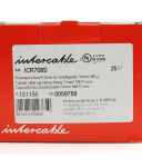 Intercable Rohrkabelschuh ICR708S 181156 (25Stk.) OVP