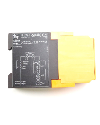 ifm Auswerteeinheit DD2503 MONITOR/FR-1/110-240VAC/DC OVP