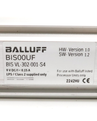 Balluff RFID LF Reader BIS00UF BIS VL-302-001-S4 OVP