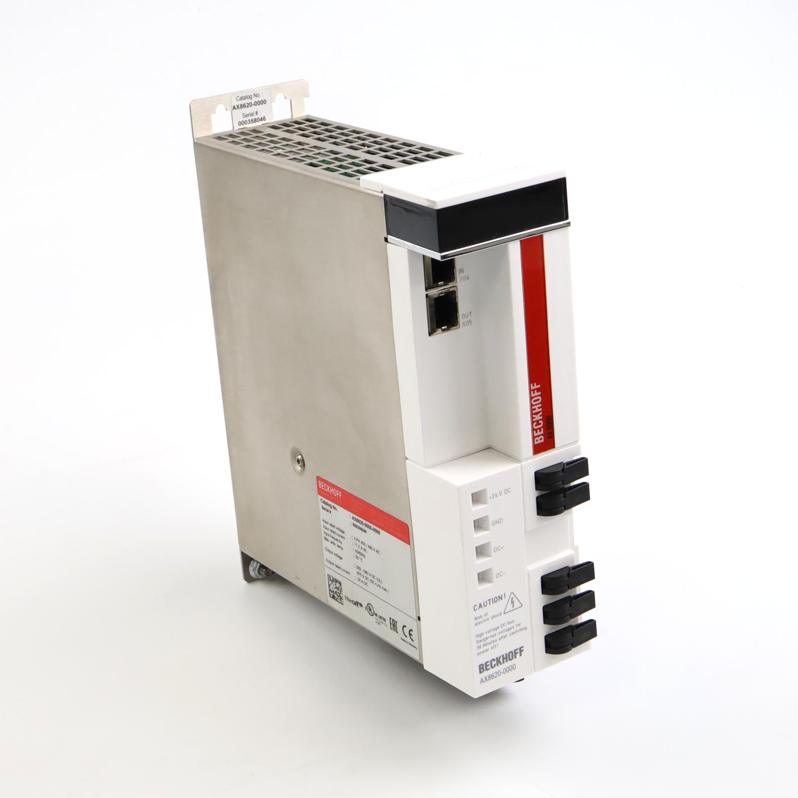 Beckhoff AX8620-0000-0000 - Einspeisemodul - spares4less Low cost ...