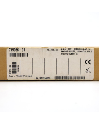 National Instruments Multifunktions-I/O-Modul PCI-6221 191329D-03L OVP
