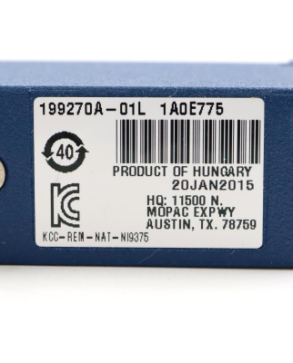 National Instruments Digitalmodul NI-9375 199270A-01L NOV