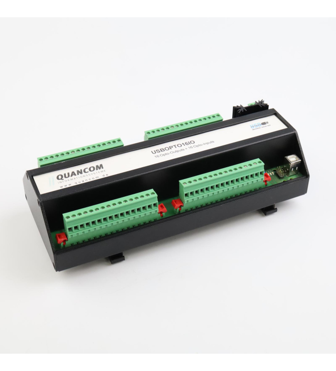 Quancom Optokoppler USBOPTO16IO GEB