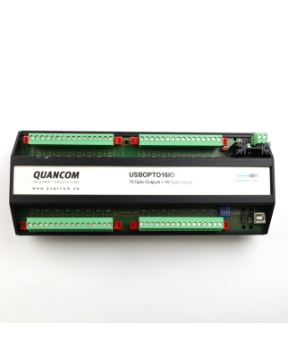 Quancom Optokoppler USBOPTO16IO GEB