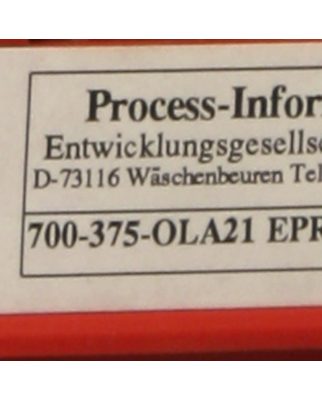 Process-Informatik Speicher 700-375-0LA21,16 KB GEB